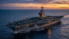 Una città in mezzo all’oceano: quante tonnellate di viveri consuma ogni giorno la portaerei «Abraham Lincoln»?